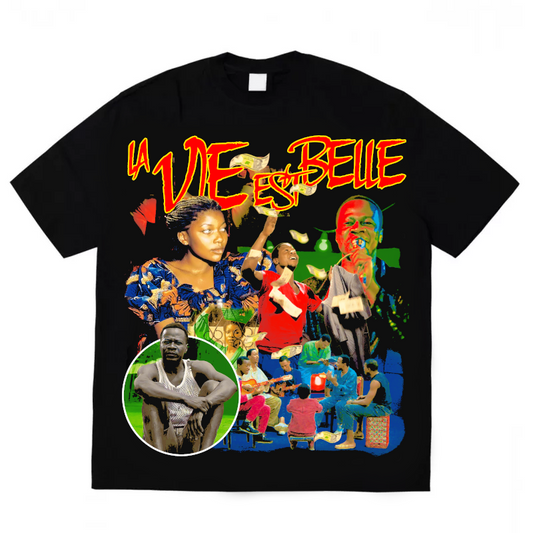 T-SHIRT LA VIE EST BELLE