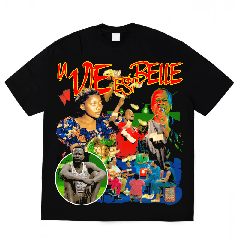 T-SHIRT LA VIE EST BELLE