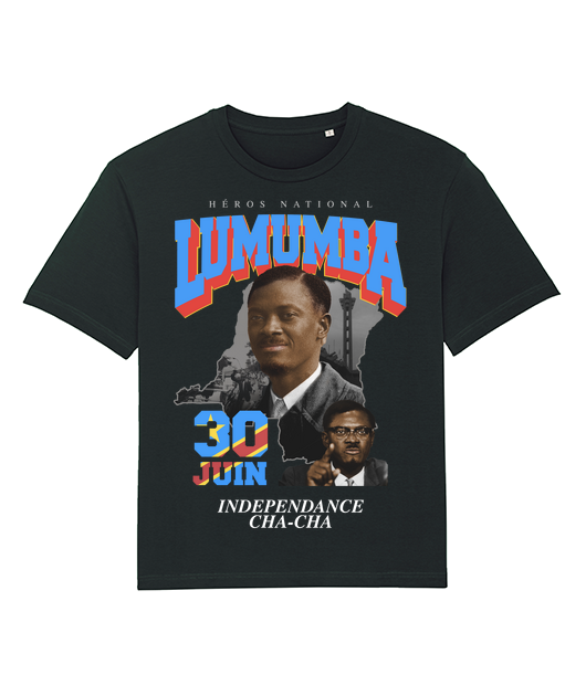 BLACK TROMBI TEE